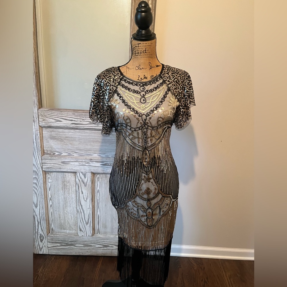 1920s Style Flapper Dress